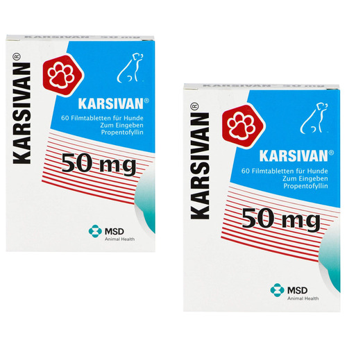 KARSIVAN 50 Filmtabletten f.Hunde Doppelpackung