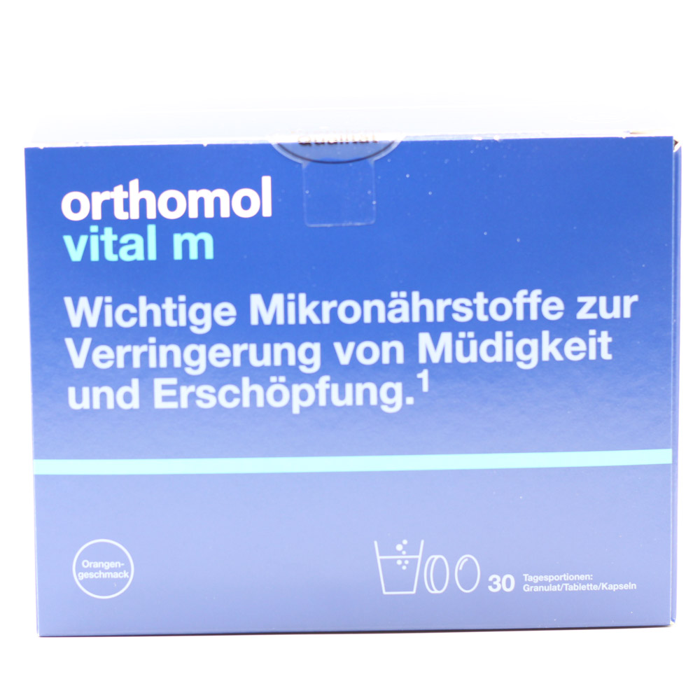 ORTHOMOL Vital M Granulat/Kap./Tabl.Kombip.30 Tage