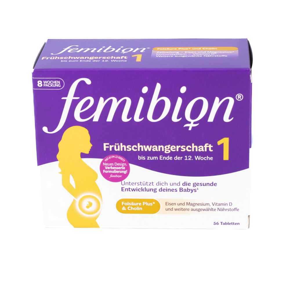 FEMIBION 1 Frühschwangerschaft Tabletten (2x56 St)