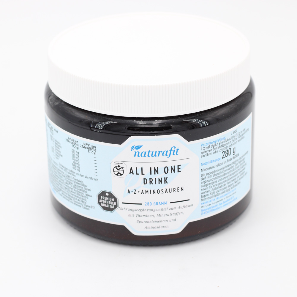 NATURAFIT All in One Drink A-Z+Aminosäuren Pulver