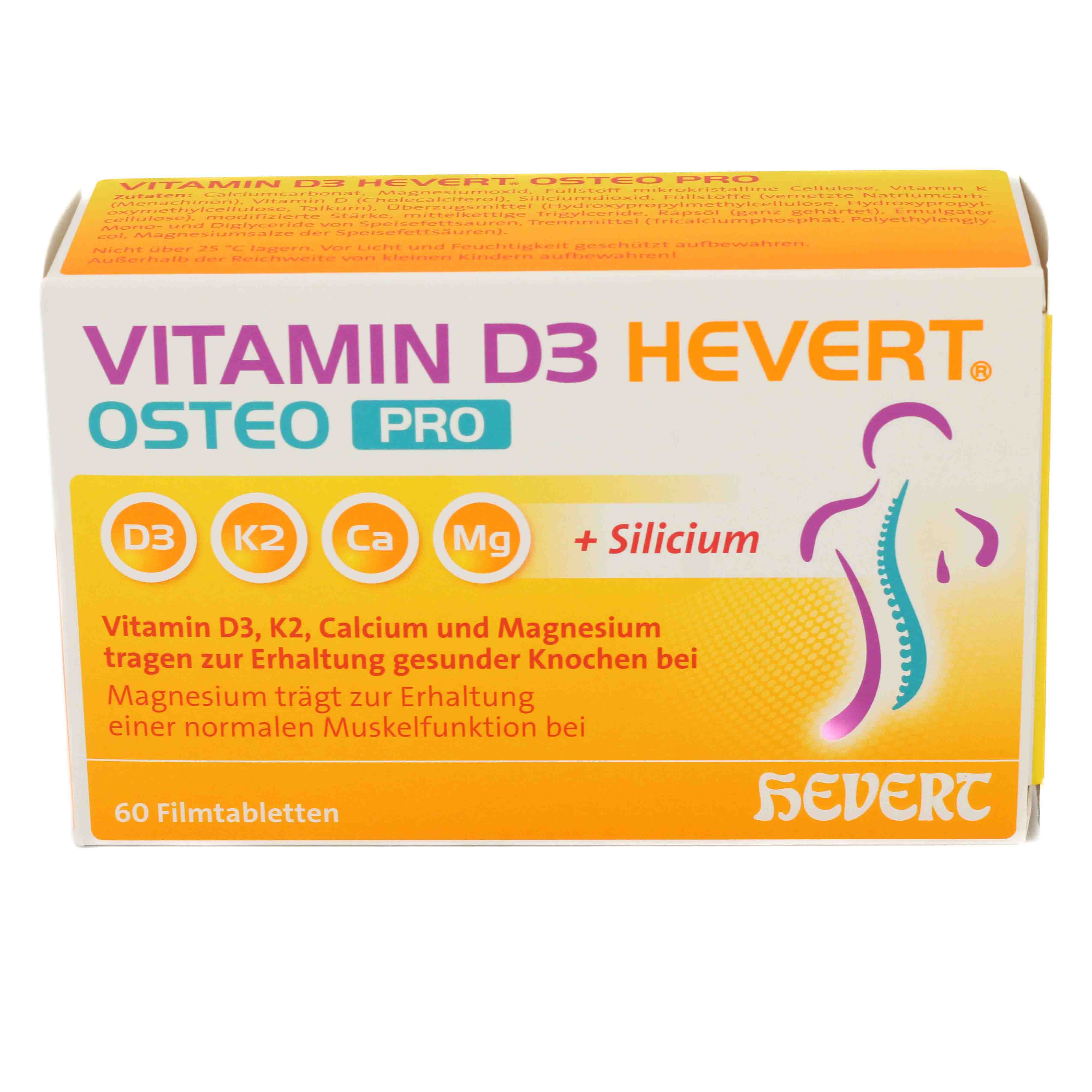 VITAMIN D3 HEVERT Osteo Pro Filmtabletten