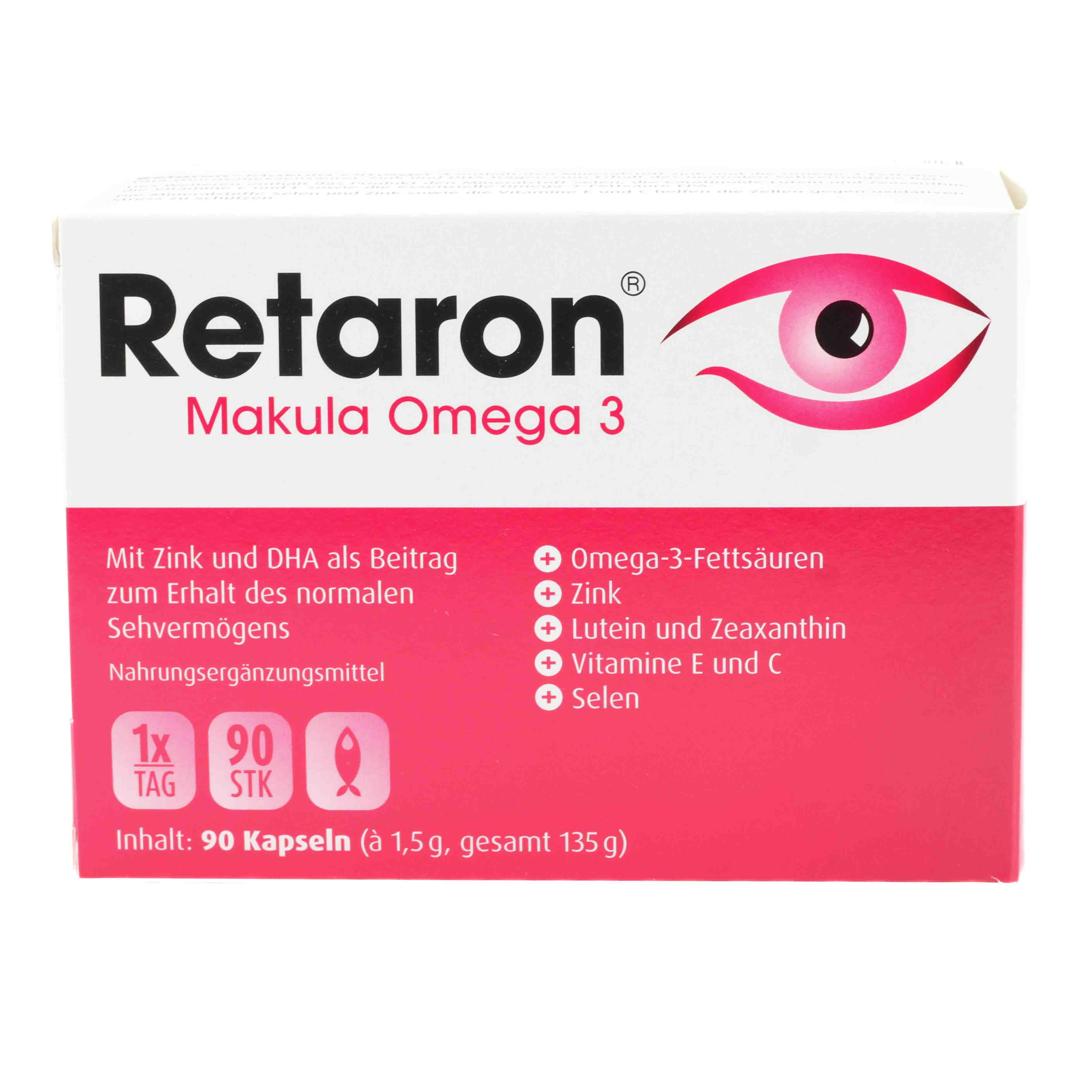 RETARON Makula Omega-3 Kapseln