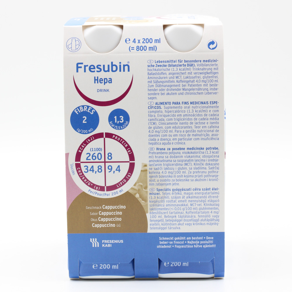 FRESUBIN HEPA DRINK Cappuccino Trinkflasche