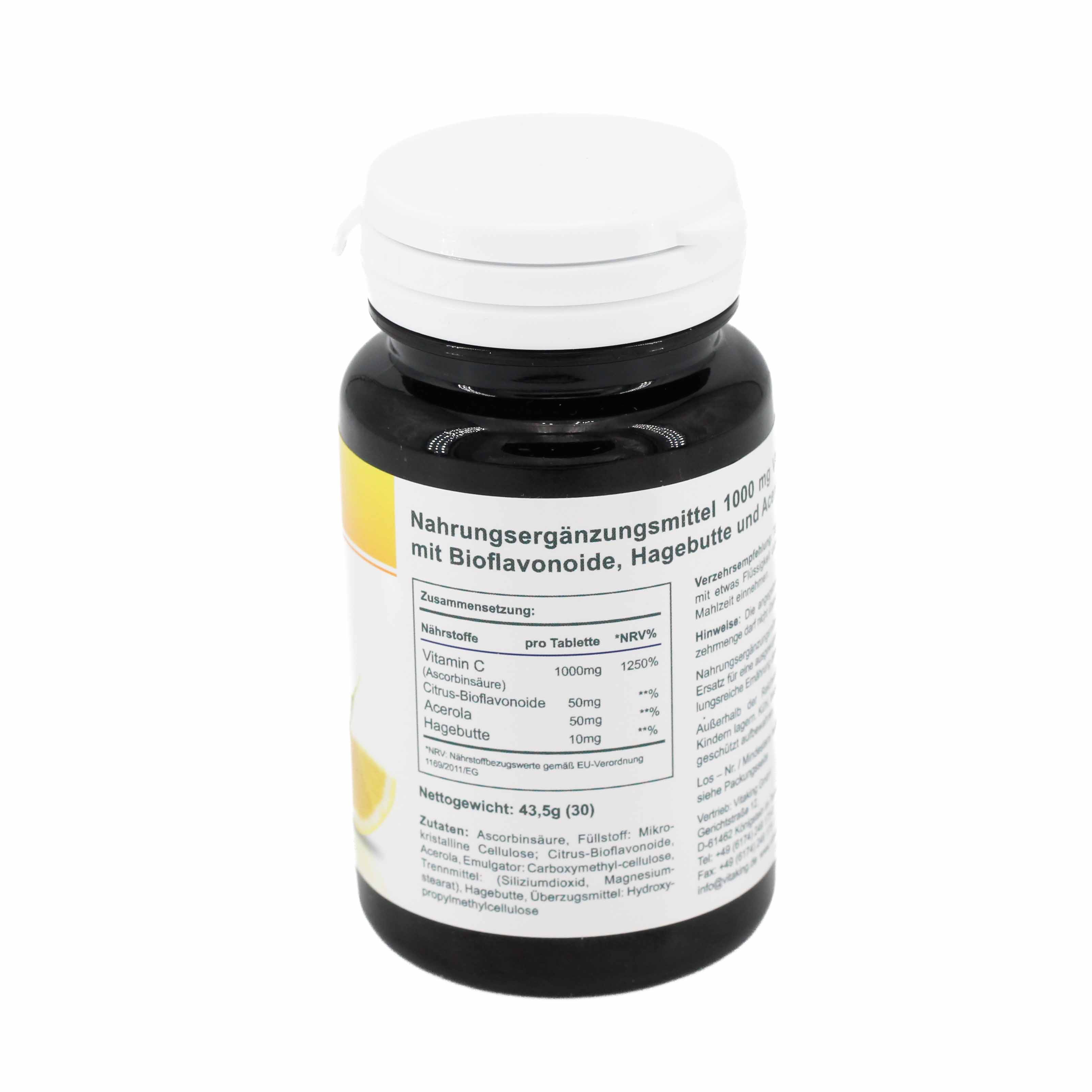 VITAMIN C 1000 mit Bioflavonoide Tabletten