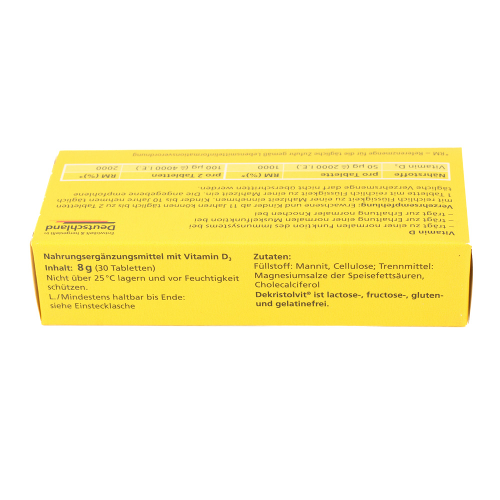 DEKRISTOLVIT D3 2000 I.E. Tabletten