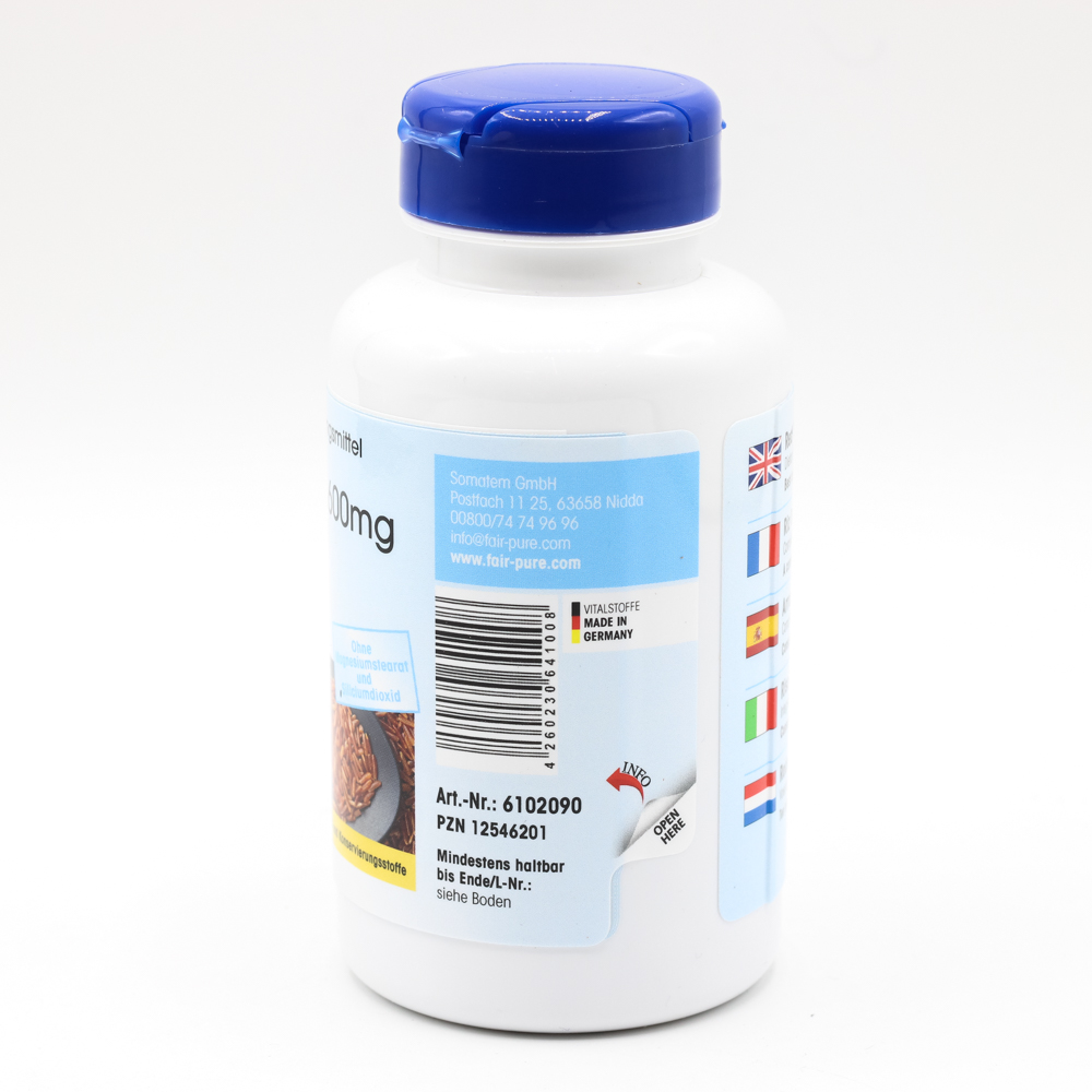 ROTER REIS 600 mg fermentiert Kapseln