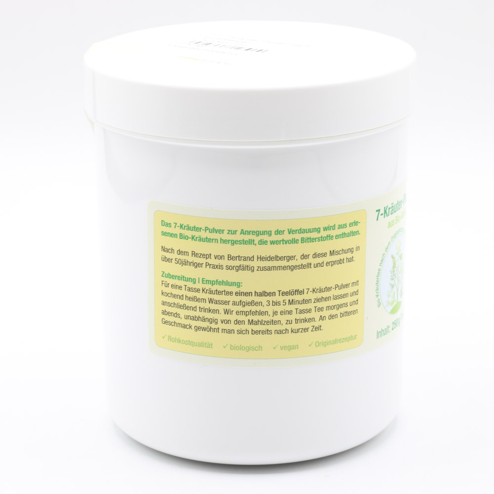 BIO 7 Kräuter Pulver nach Heidelberger