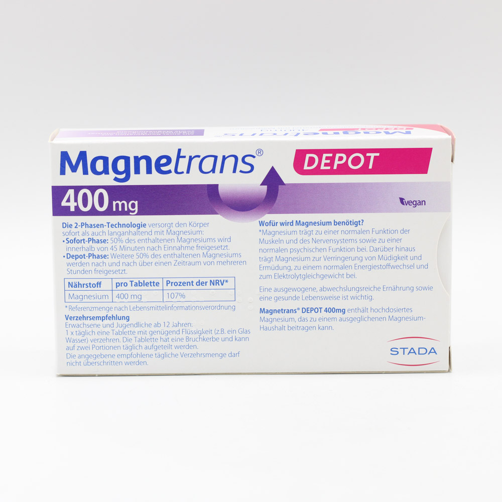 MAGNETRANS Depot 400 mg Tabletten
