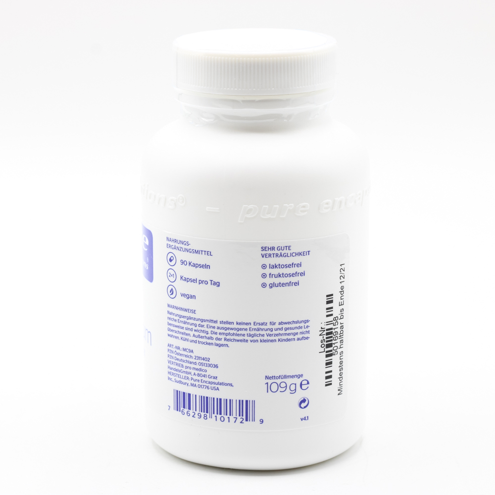 PURE ENCAPSULATIONS Magnesium Magn.Citrat Kapseln