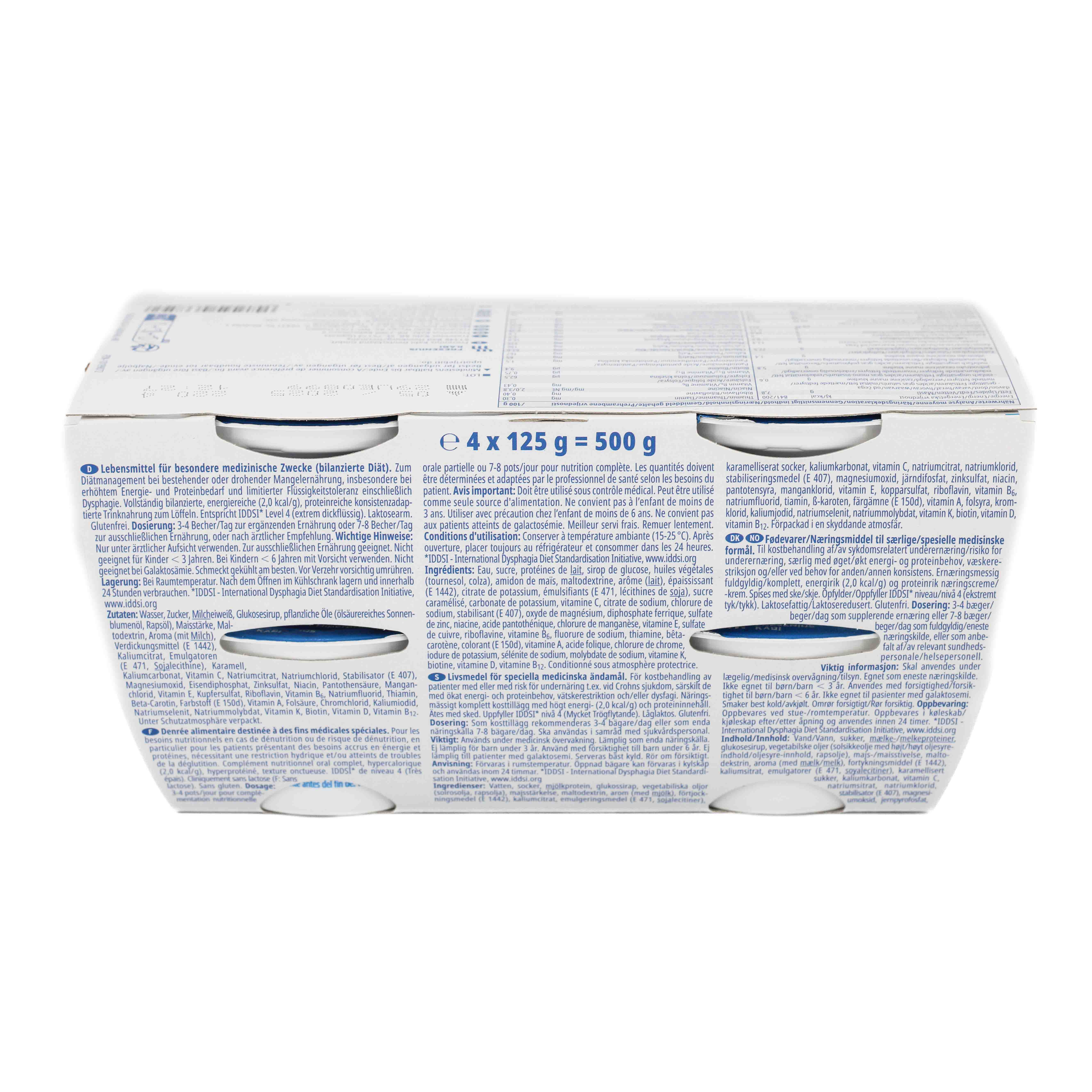 FRESUBIN 2 kcal Creme Cappuccino im Becher Set (2x4St)