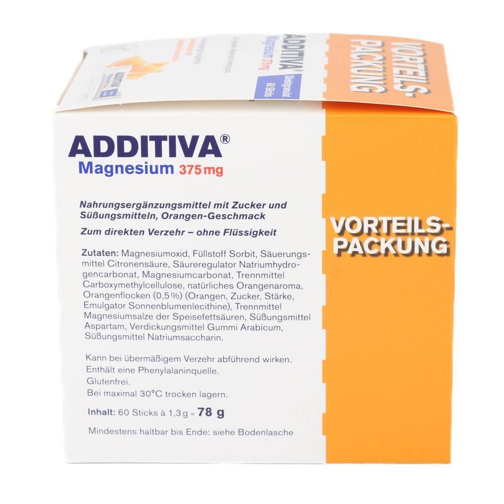 ADDITIVA Magnesium 375 mg Sticks