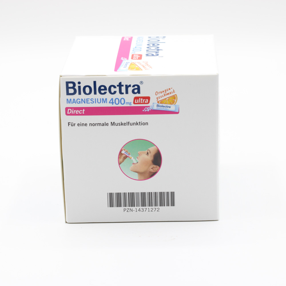 BIOLECTRA Magnesium 400 mg ultra Direct Orange