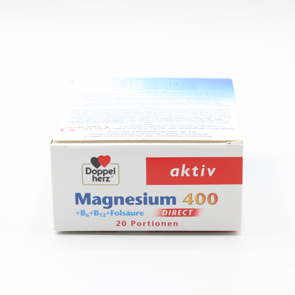 DOPPELHERZ Magnesium+B Vitamine DIRECT Pellets