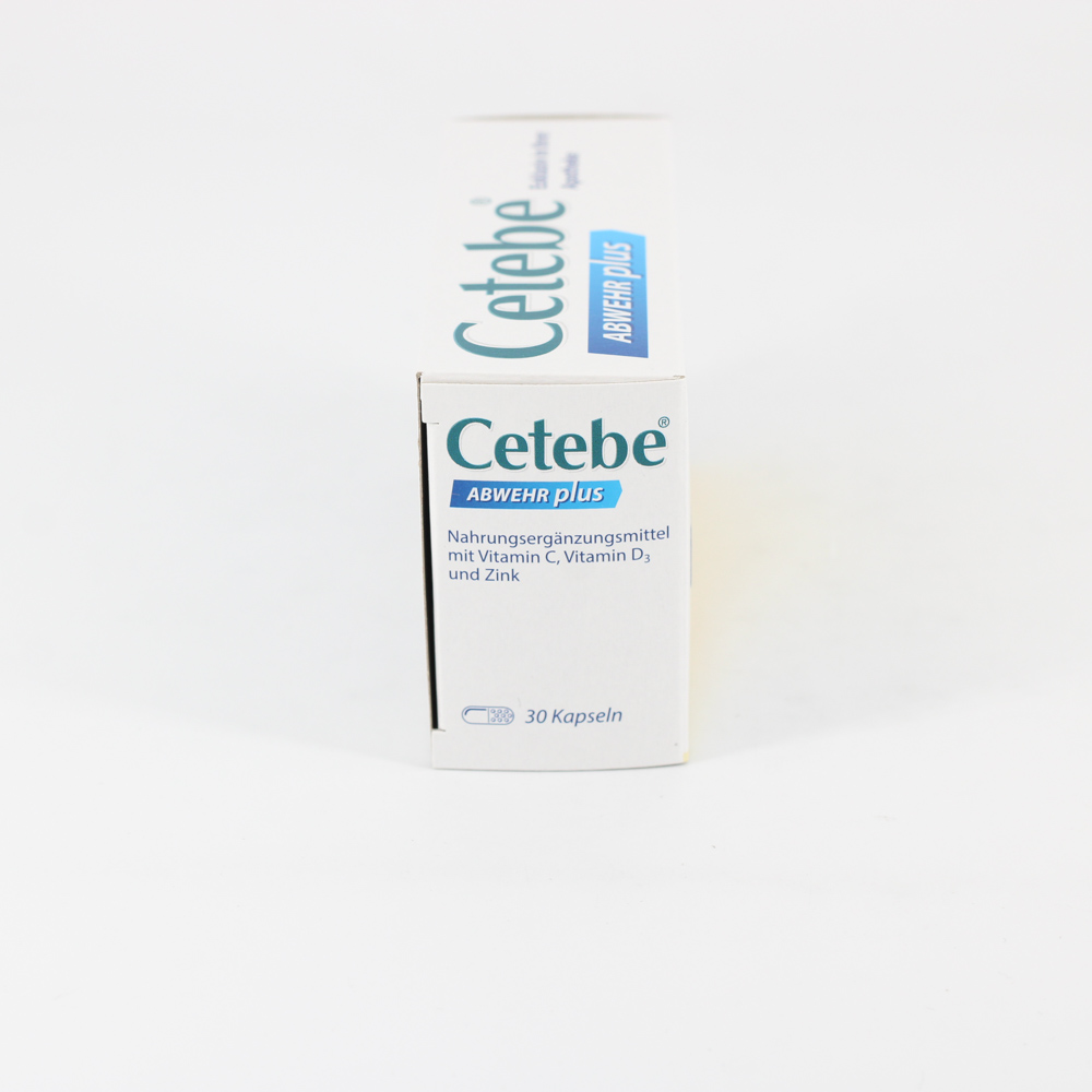 CETEBE ABWEHR plus Vitamin C+Vitamin D3+Zink Kaps.