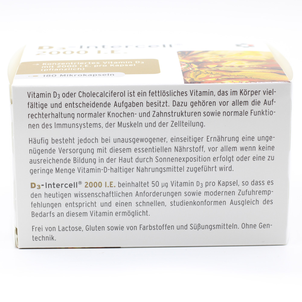 D3-INTERCELL 2.000 I.E. Kapseln