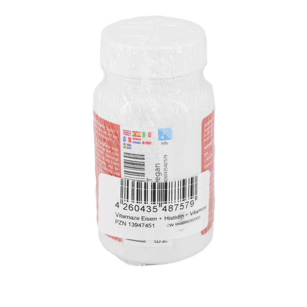 EISEN 20 mg+Histidin+Vitamine C/B9/B12 Kapseln