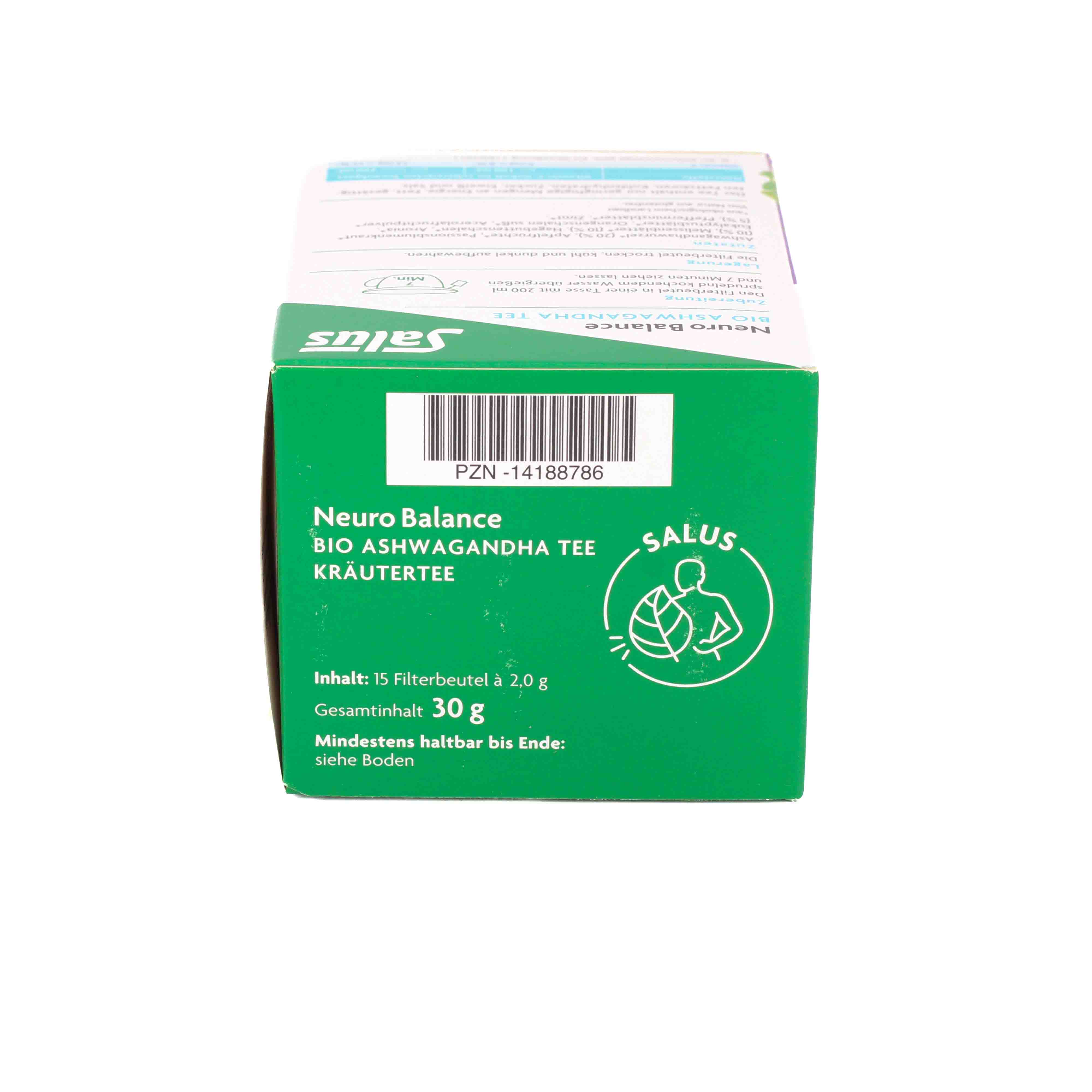 NEURO BALANCE Bio Ashwagandha Tee Salus Filterbtl.