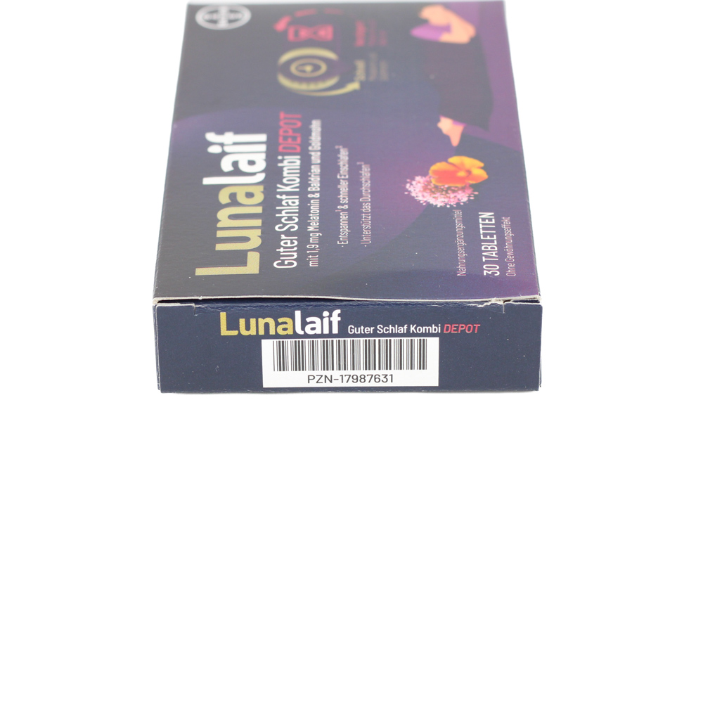 LUNALAIF Guter Schlaf Kombi Depot Tabletten Set (2x 30St)
