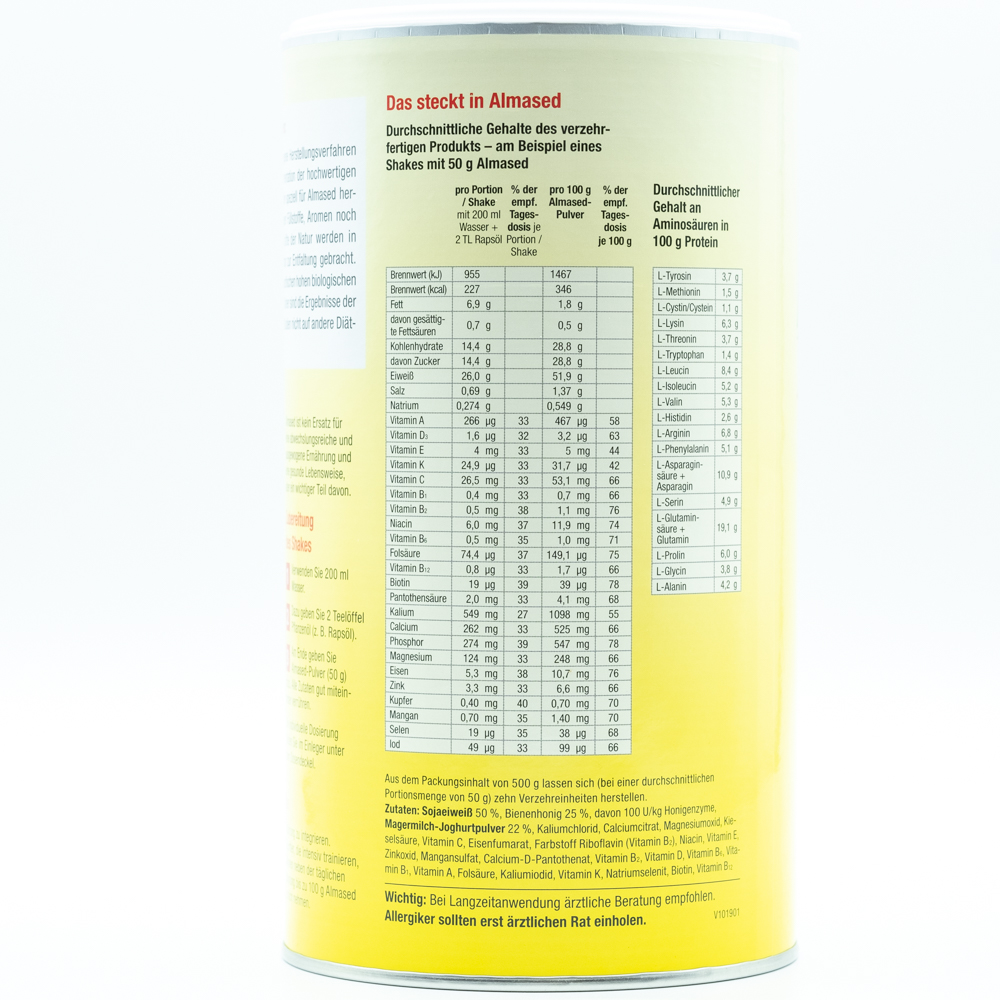 ALMASED Vitalkost Pflanzen K Pulver (6x 500g)