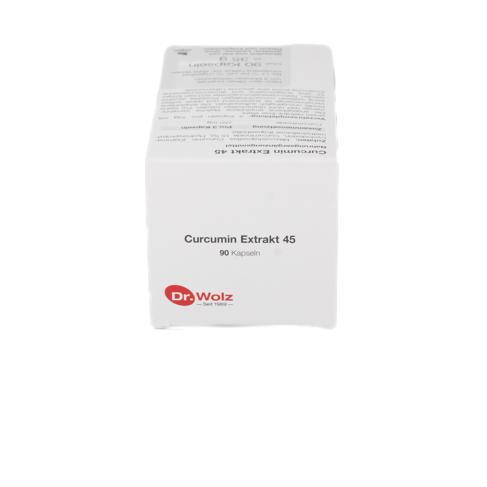 CURCUMIN EXTRAKT 45 Dr.Wolz Kapseln