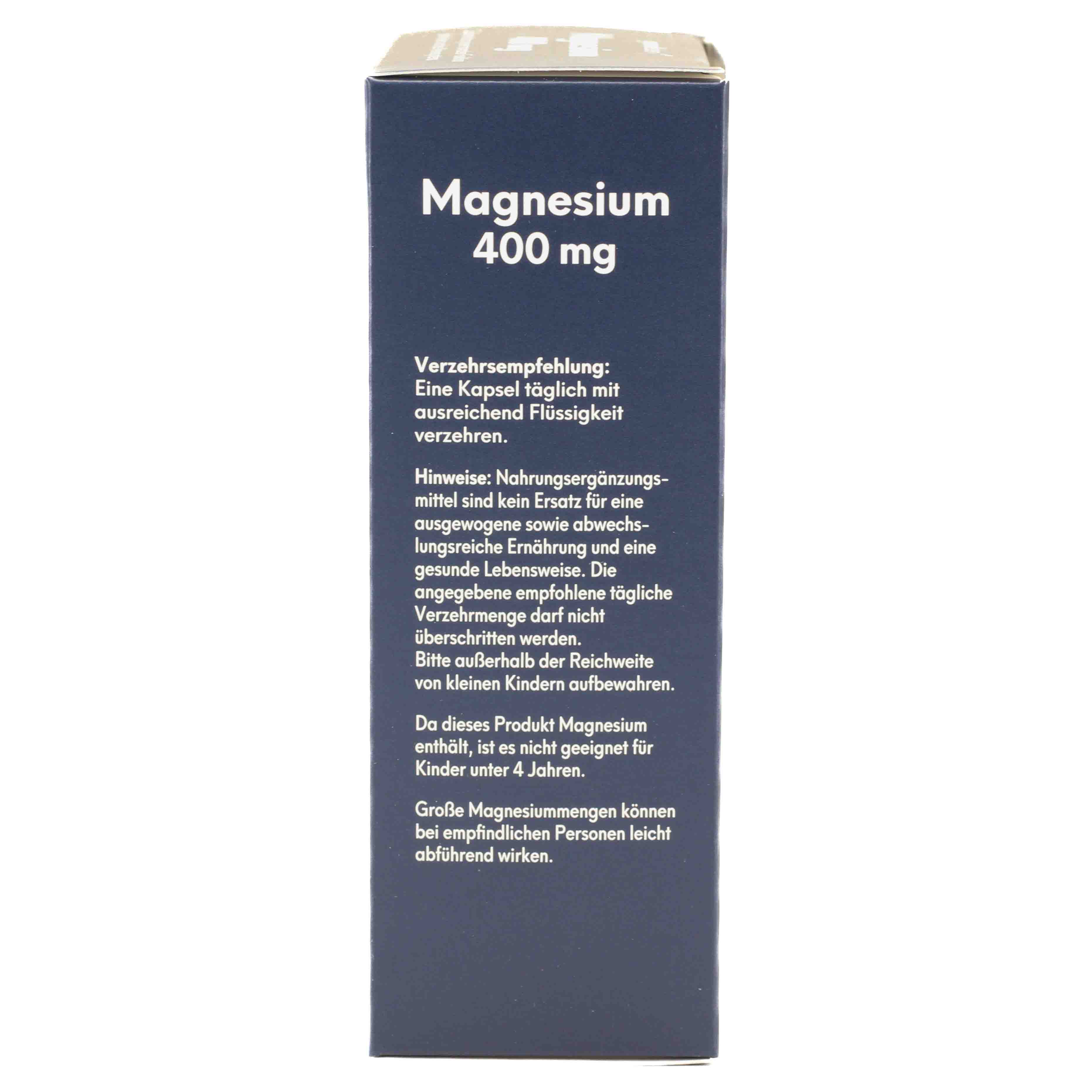 GESUND LEBEN Magnesium 400 mg Kapseln
