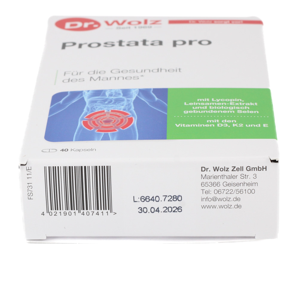 PROSTATA PRO Dr.Wolz Kapseln