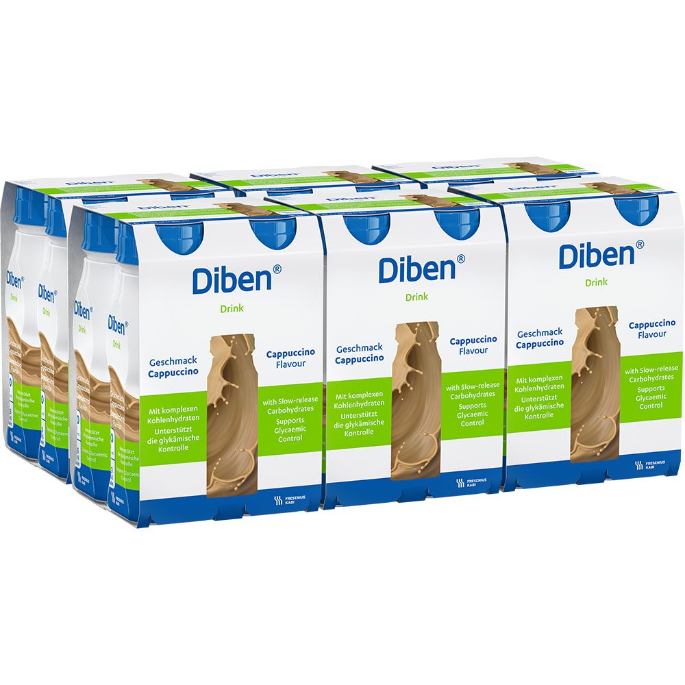 DIBEN DRINK Cappuccino 1.5 kcal/ml Trinkflasche Trinknahrung