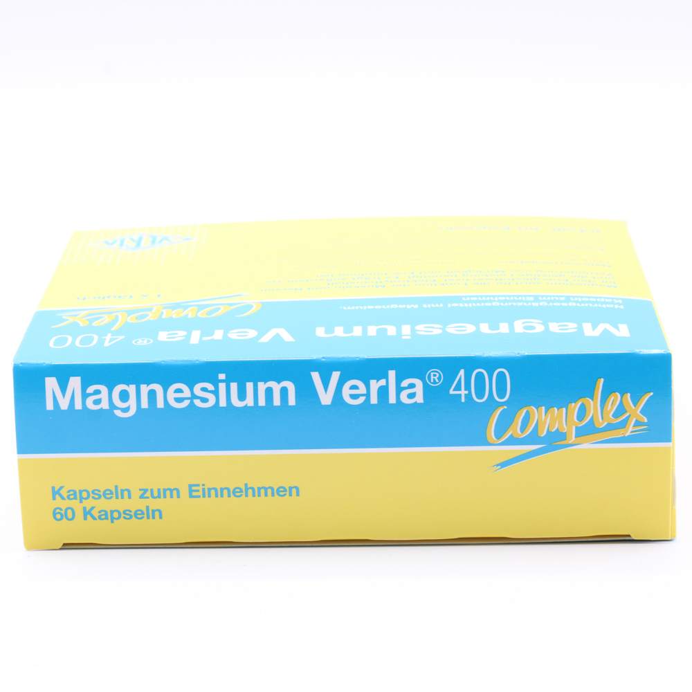 MAGNESIUM VERLA 400 Kapseln Doppelpackung (2x60 St)