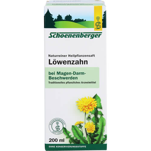 LÖWENZAHN SAFT Schoenenberger