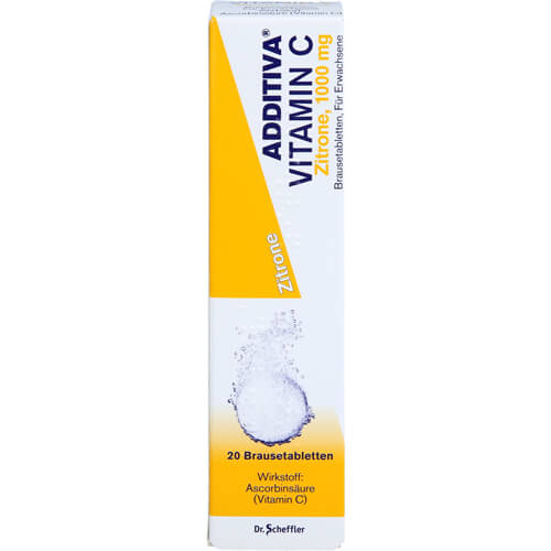 ADDITIVA Vitamin C 1 g Brausetabletten