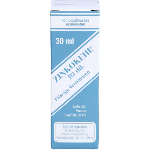 ZINKOKEHL D 3 Tropfen