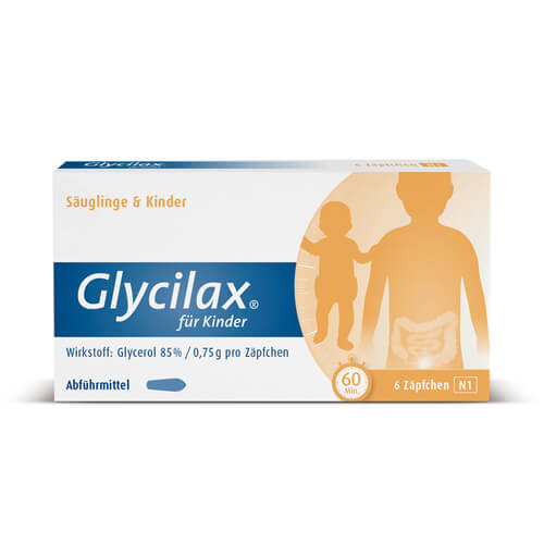 GLYCILAX Suppositorien für Kinder