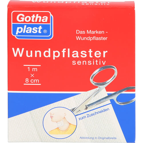 GOTHAPLAST Wundpfl.sensitiv 8 cmx1 m geschnitten