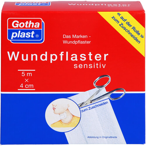GOTHAPLAST Wundpfl.sensitiv 4 cmx5 m