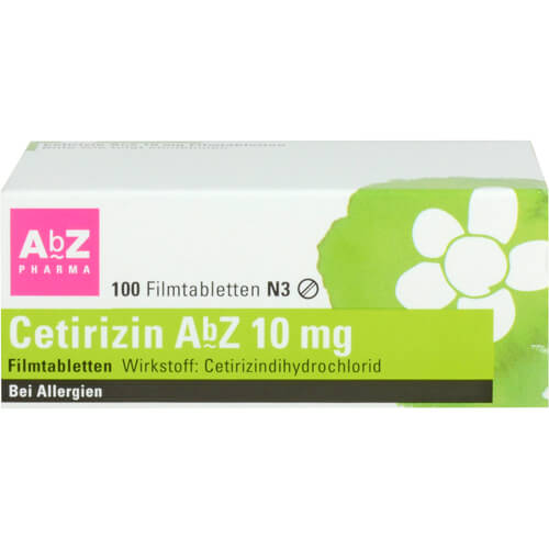 CETIRIZIN AbZ 10 mg Filmtabletten