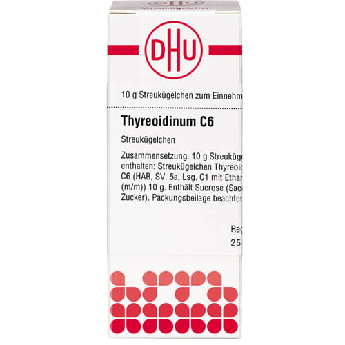 THYREOIDINUM C 6 Globuli