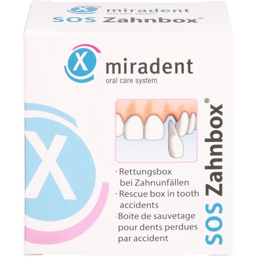 MIRADENT Zahnrettungsbox SOS Zahnbox