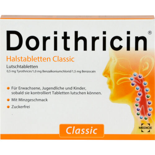 DORITHRICIN Halstabletten Classic