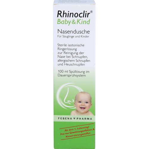 RHINOCLIR Baby & Kind Nasendusche Lösung