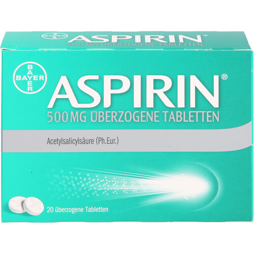 ASPIRIN 500 mg überzogene Tabletten