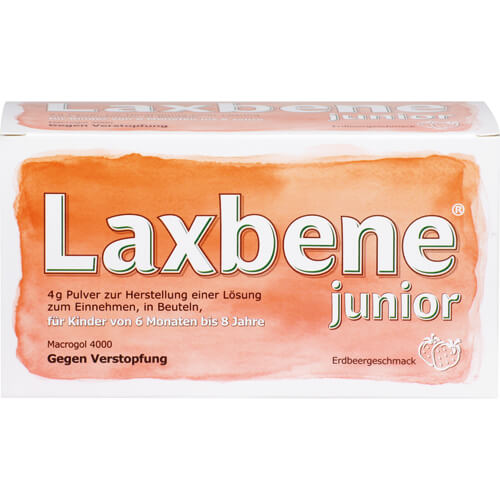 LAXBENE junior 4 g Plv.z.H.e.Lsg.z.Einn.Kdr.6M-8J