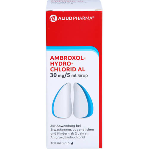 Ambroxolhydrochlorid AL 30 mg / 5 ml Sirup zur Erleichterung des Abhustens bei erkältungsbedingter Bronchitis (Schleimlöser)