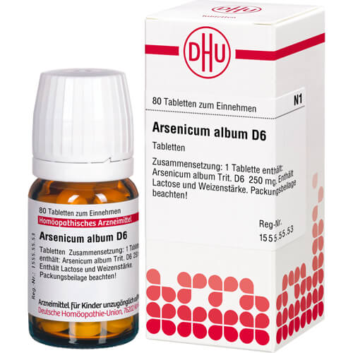 ARSENICUM ALBUM D 6 Tabletten