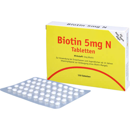 BIOTIN 5 mg N Tabletten