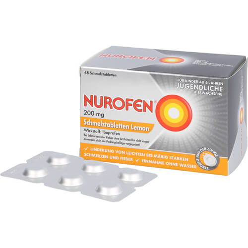 NUROFEN 200 mg Schmelztabletten Lemon