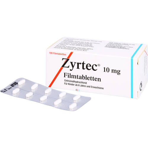 ZYRTEC 10 mg Filmtabletten