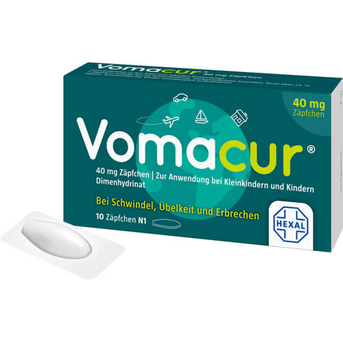 VOMACUR 40 Suppositorien