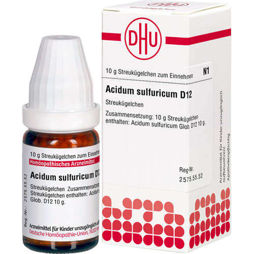 ACIDUM SULFURICUM D 12 Globuli