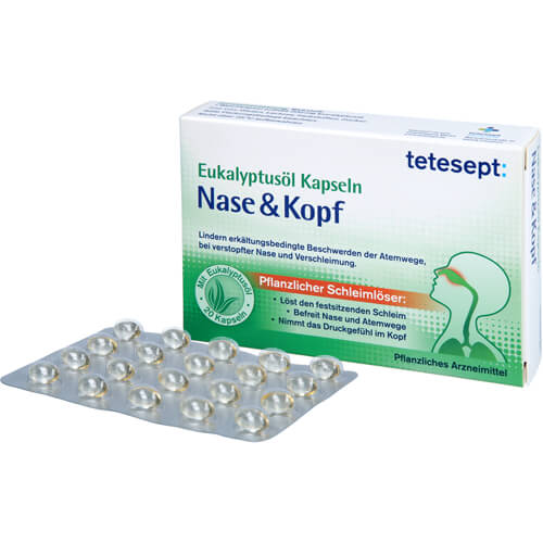 TETESEPT Eukalyptusöl Kapseln Nase & Kopf