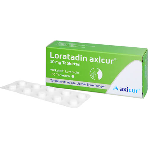 LORATADIN axicur 10 mg Tabletten